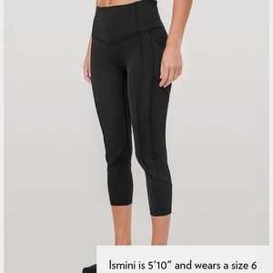 LULULEMON - All The Right Places Crop II 
23"